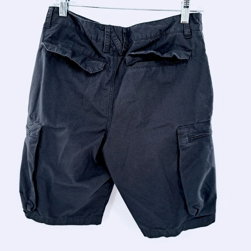 Nike Charcoal Gray‎ Rip Stop Cargo Shorts Men's Size 28